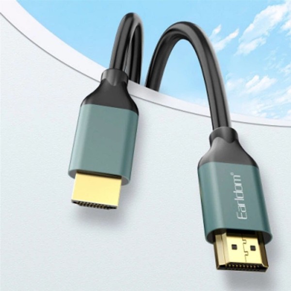 Фото - Кабель HDMI Earldom HDMI-HDMI ET-W30 8K/1.5M Black (HD-000003)